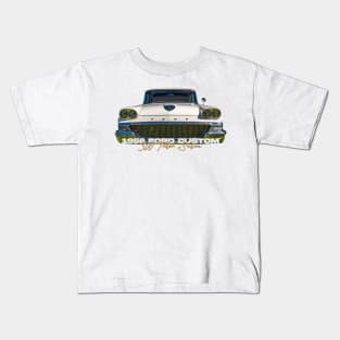 1958 Ford Custom 300 Tudor Sedan Kids T-Shirt